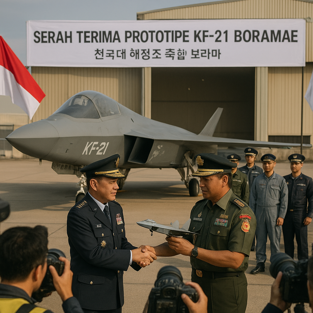 Korsel Serahkan Prototipe Jet Tempur KF-21 kepada Indonesia untuk Kerjasama Pertahanan