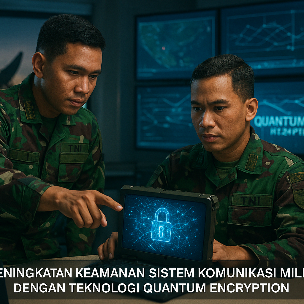 Peningkatan Keamanan Sistem Komunikasi Militer dengan Teknologi Quantum Encryption