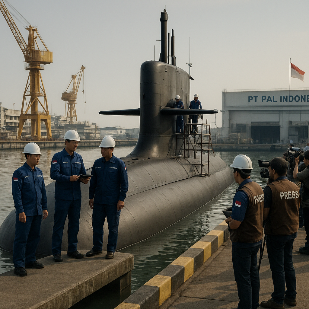 PT PAL Indonesia Ungkap Progress Produksi Kapal Selam 'Nagapasa' Batch 3 dengan Enhanced Stealth Feature