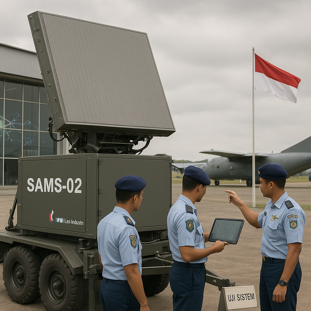 Proyeksi Peningkatan Kapabilitas Radar SAMS-02: Integrasi C6ISR dalam Sistem Pertahanan Udara Nasional