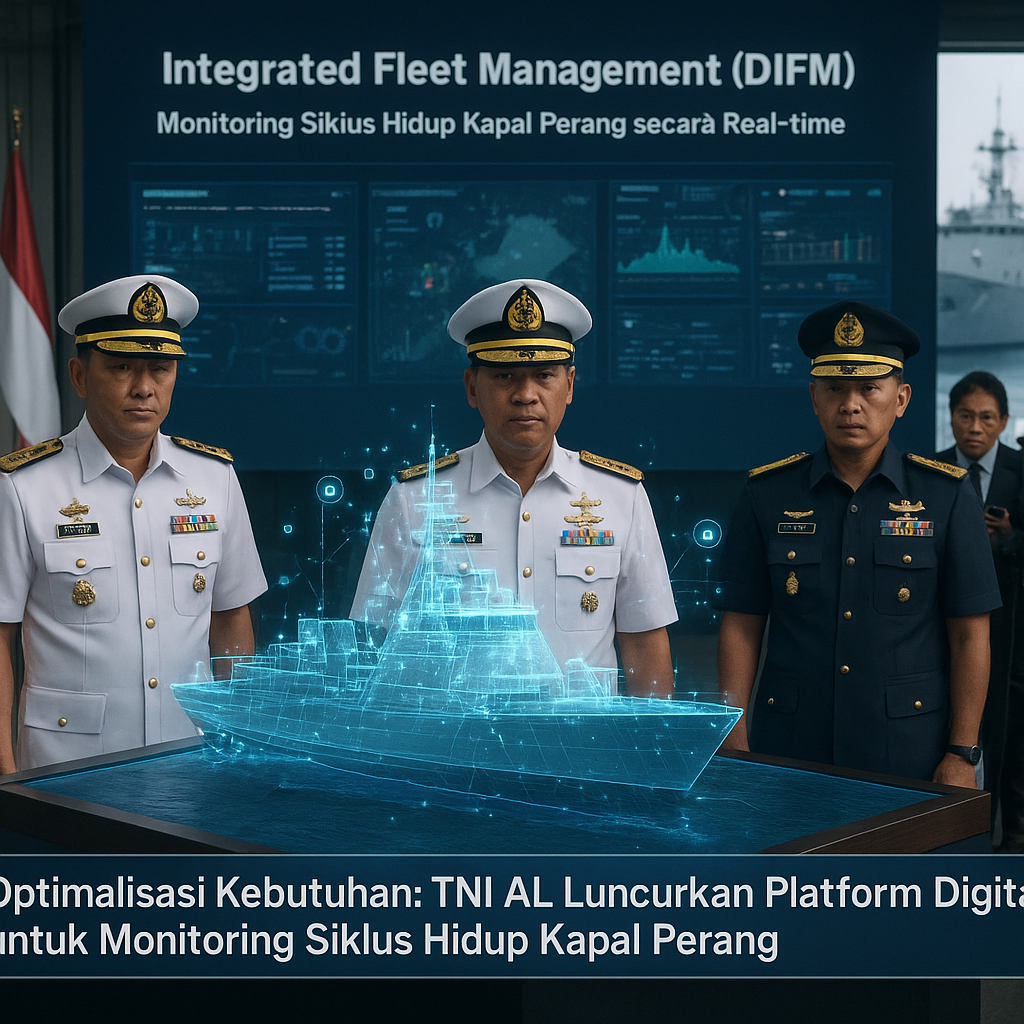 Optimalisasi Kebutuhan: TNI AL Luncurkan Platform Digital untuk Monitoring Siklus Hidup Kapal Perang
