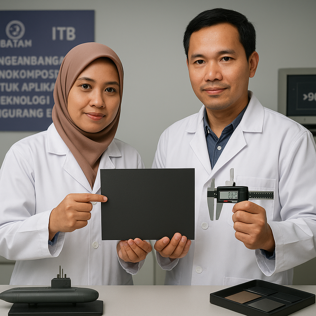 Penelitian BATAN dan ITB Kembangkan Material Nanokomposit untuk Pelapis Anti-Radar Kapal Selam