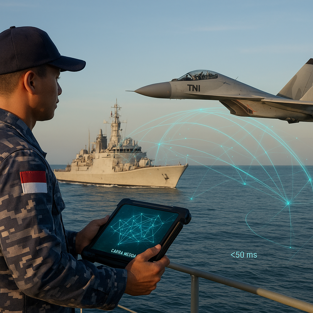 Integrasi Sistem: Data Link Nasional Satukan Pesawat Tempur dan Kapal Perang TNI