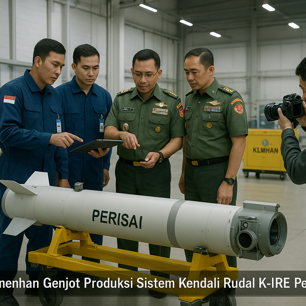 Kemenhan Genjot Produksi Sistem Kendali Rudal K-IRE Perisai