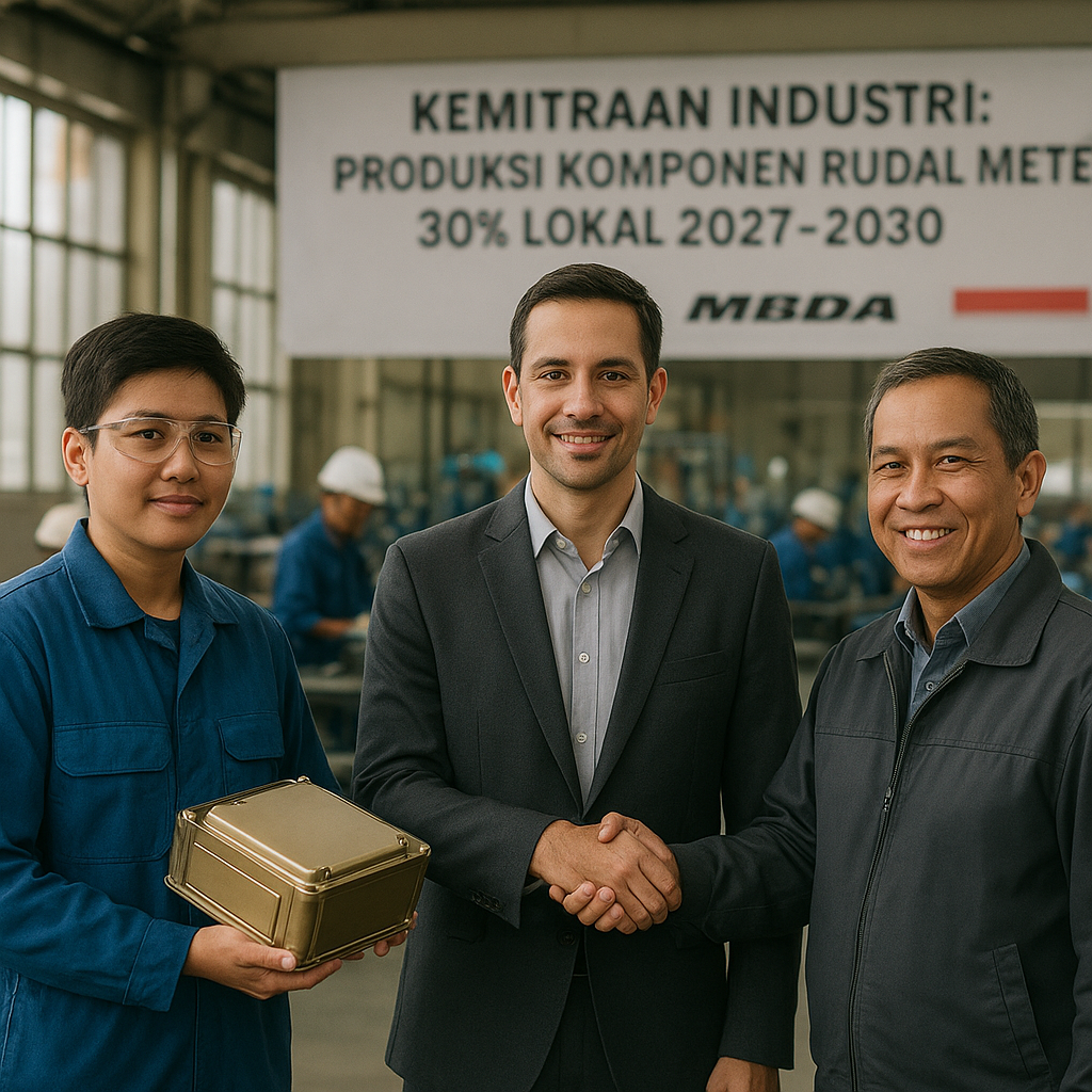 Indonesia Mendorong Industri Lokal untuk Produksi Komponen Rudal Meteor