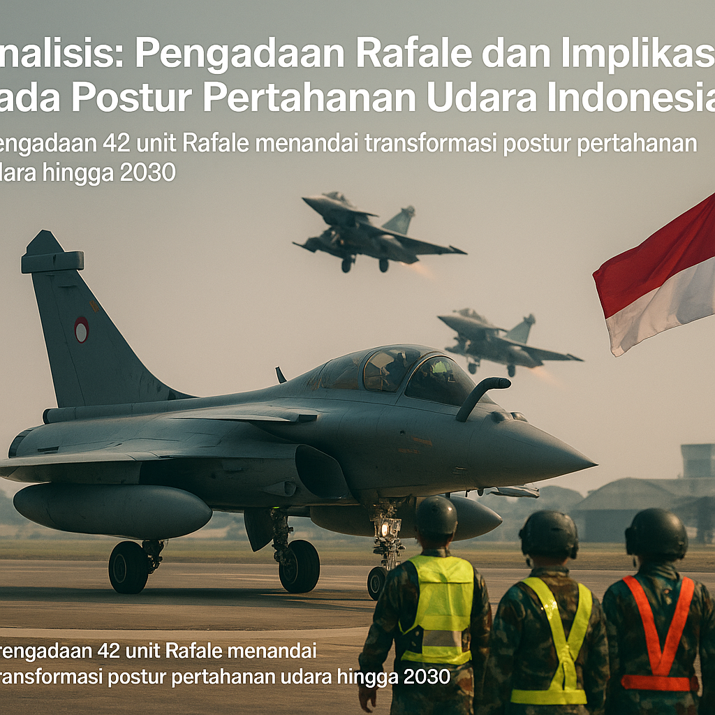 Analisis: Pengadaan Rafale dan Implikasinya pada Postur Pertahanan Udara Indonesia 2030
