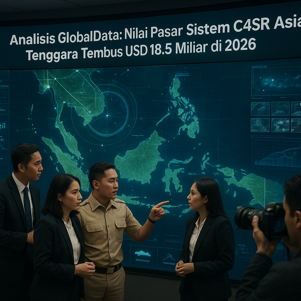 Analisis GlobalData: Nilai Pasar Sistem C4ISR Asia Tenggara Tembus USD 18.5 Miliar di 2026