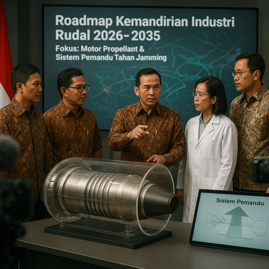 Roadmap Kemandirian Industri Rudal 2026-2035: Fokus pada Pengembangan Motor Propellant dan Guidance System