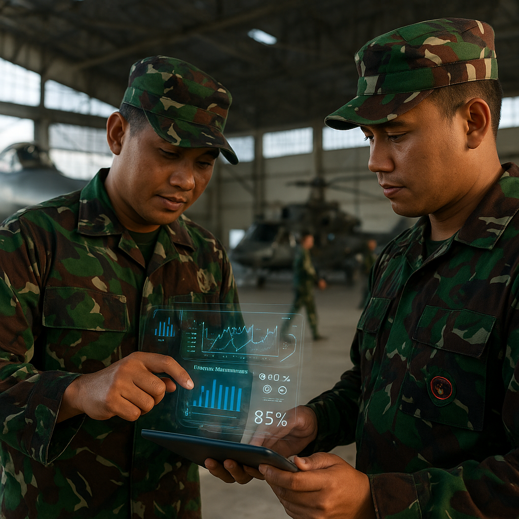 Optimalisasi Logistik Alutsista: Sistem Predictive Maintenance Digunakan untuk Pesawat Tempur dan Helikopter