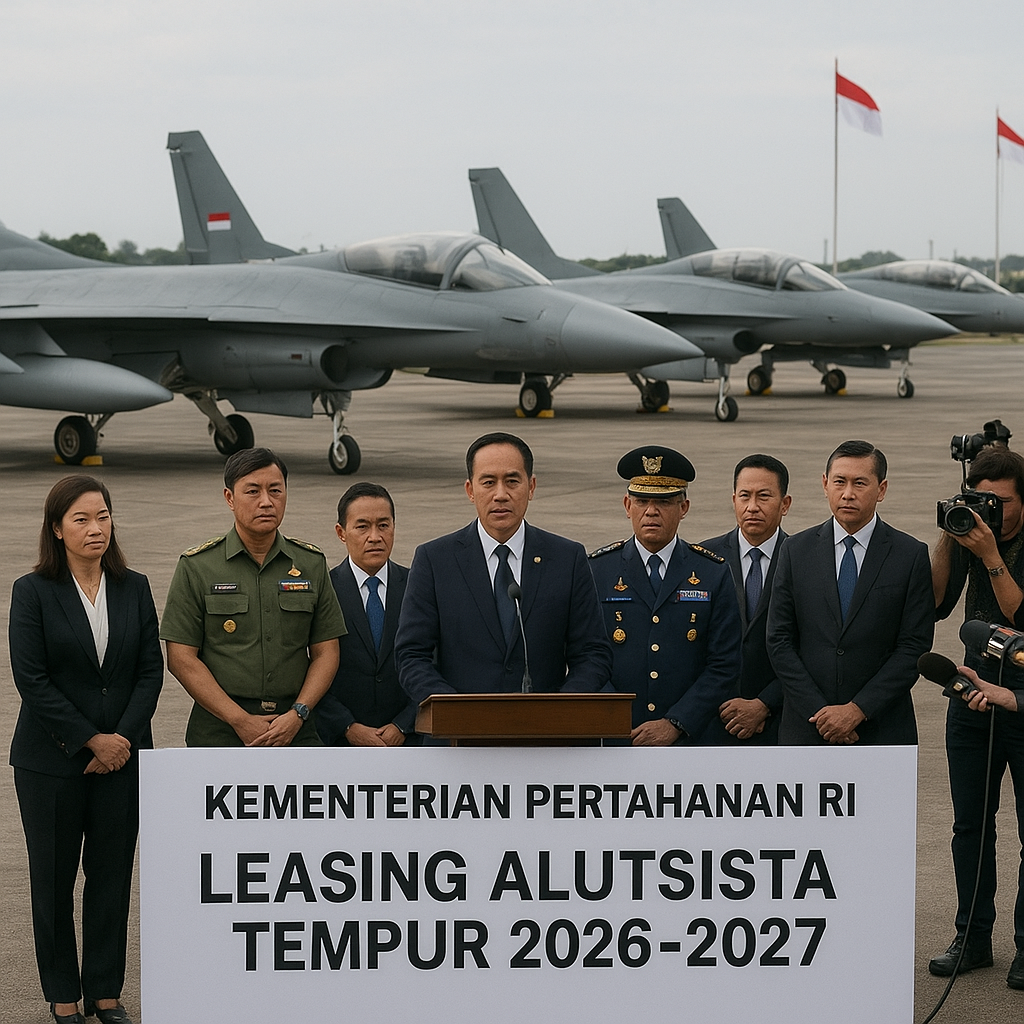 Kemhan RI Gelar Leasing Alutsista Tempur untuk Optimalisasi Kebutuhan Udara Tahun 2026-2027