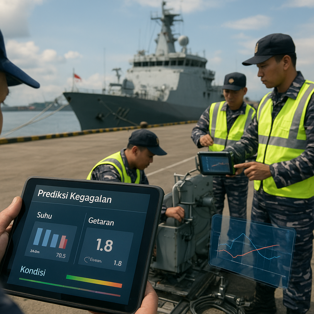 Implementasi Sistem IoT untuk Predictive Maintenance pada Alutsista Angkatan Laut