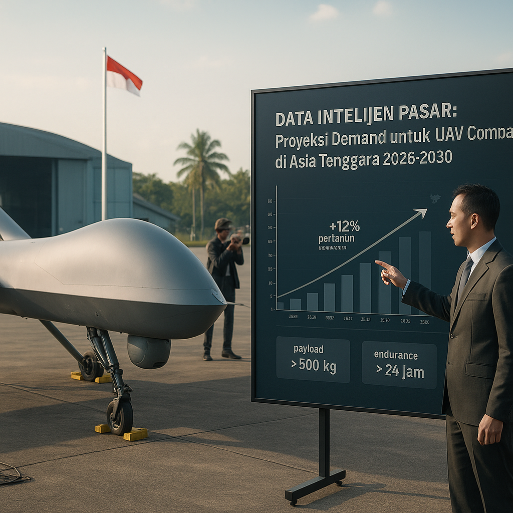 Data Intelijen Pasar: Proyeksi Demand untuk UAV Combat di Asia Tenggara 2026-2030