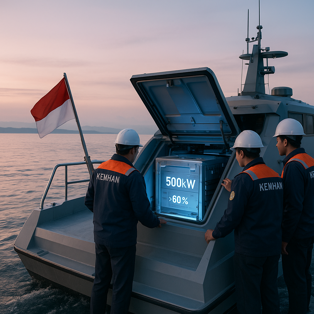 Inovasi Fuel Cell untuk Power Supply Kapal Patroli Cepat