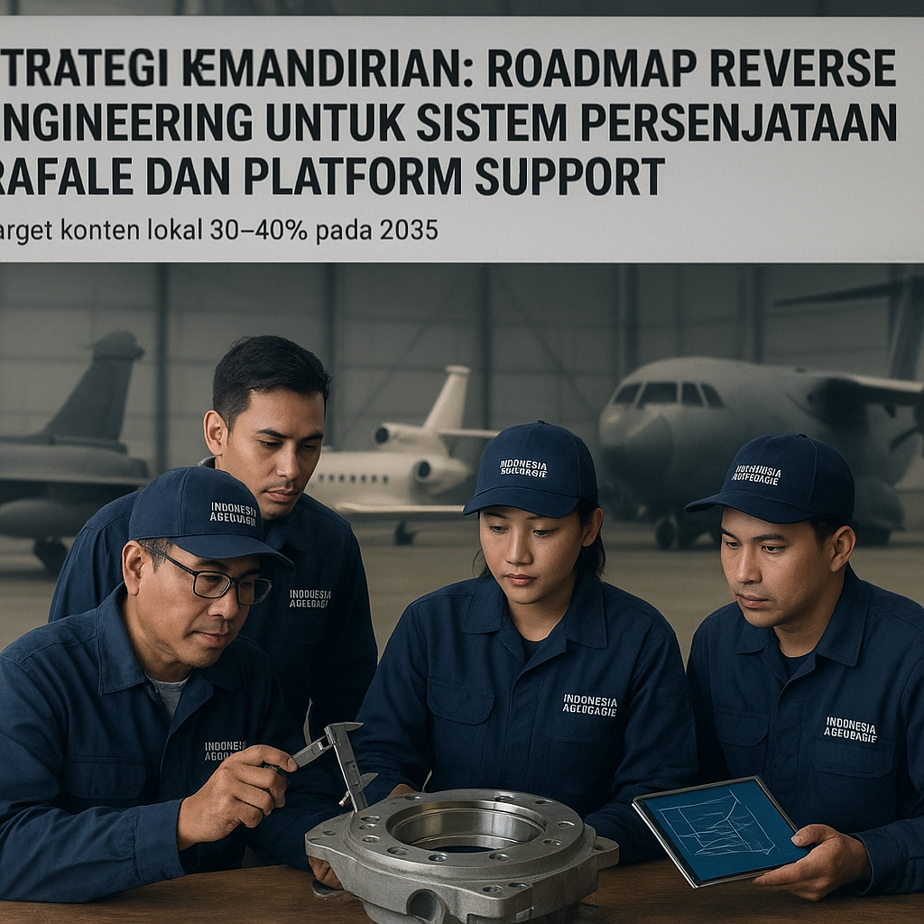 Strategi Kemandirian: Roadmap Reverse Engineering untuk Sistem Persenjataan Rafale dan Platform Support