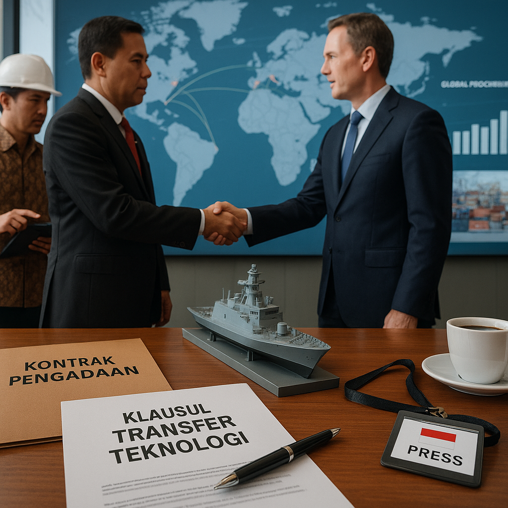 Data Intelejen Pasar: Trend Global Procurement dan Positioning Indonesia dalam Supply Chain Industri Pertahanan