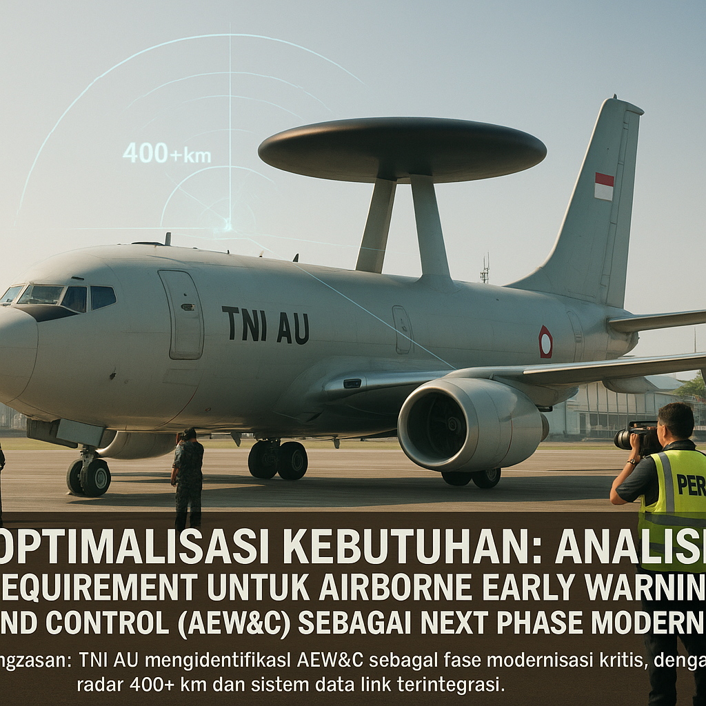 Optimalisasi Kebutuhan: Analisis Requirement untuk Airborne Early Warning and Control (AEW&C) sebagai Next Phase Modernisasi TNI AU