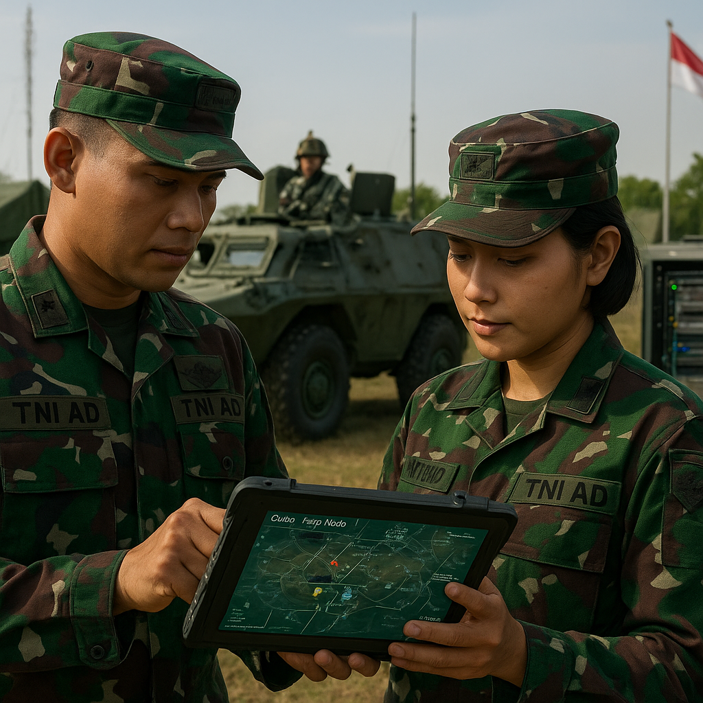 TNI AD Melakukan Upgrade Sistem C4ISR pada Brigade Infanteri Mekanis dengan Teknologi Edge Computing