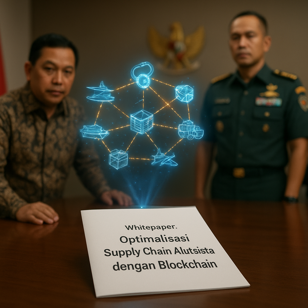 Kemenhan Merilis Whitepaper tentang Optimalisasi Supply Chain Alutsista dengan Blockchain