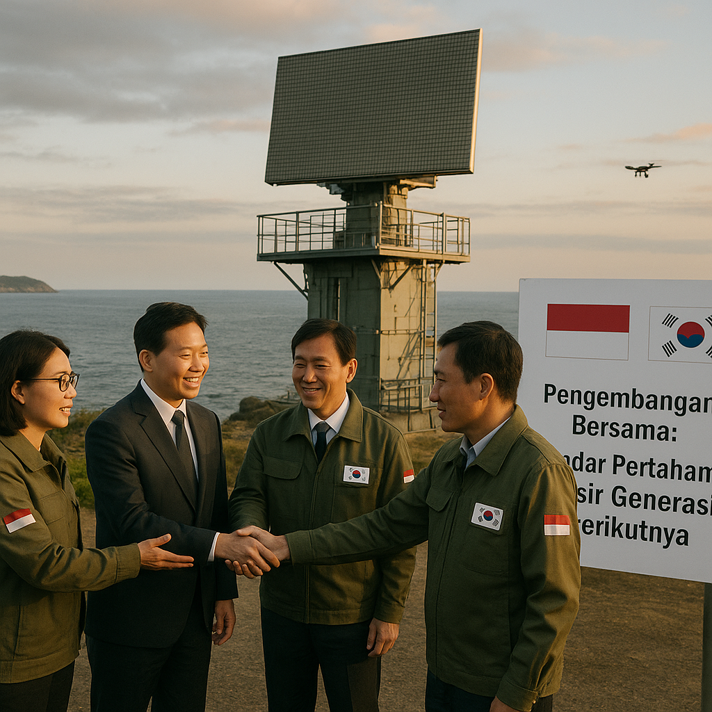 Indonesia dan Korea Selatan Mulai Joint Development Next-Generation Coastal Defense Radar System