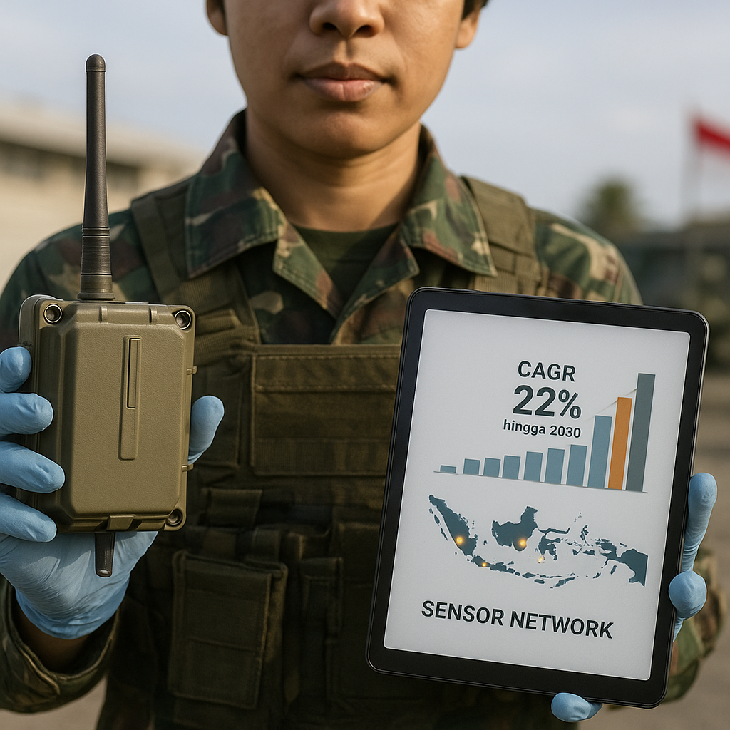 Market Brief: Permintaan Global untuk Military IoT Device Meningkat, Indonesia Perlu Investasi dalam Sensor Network