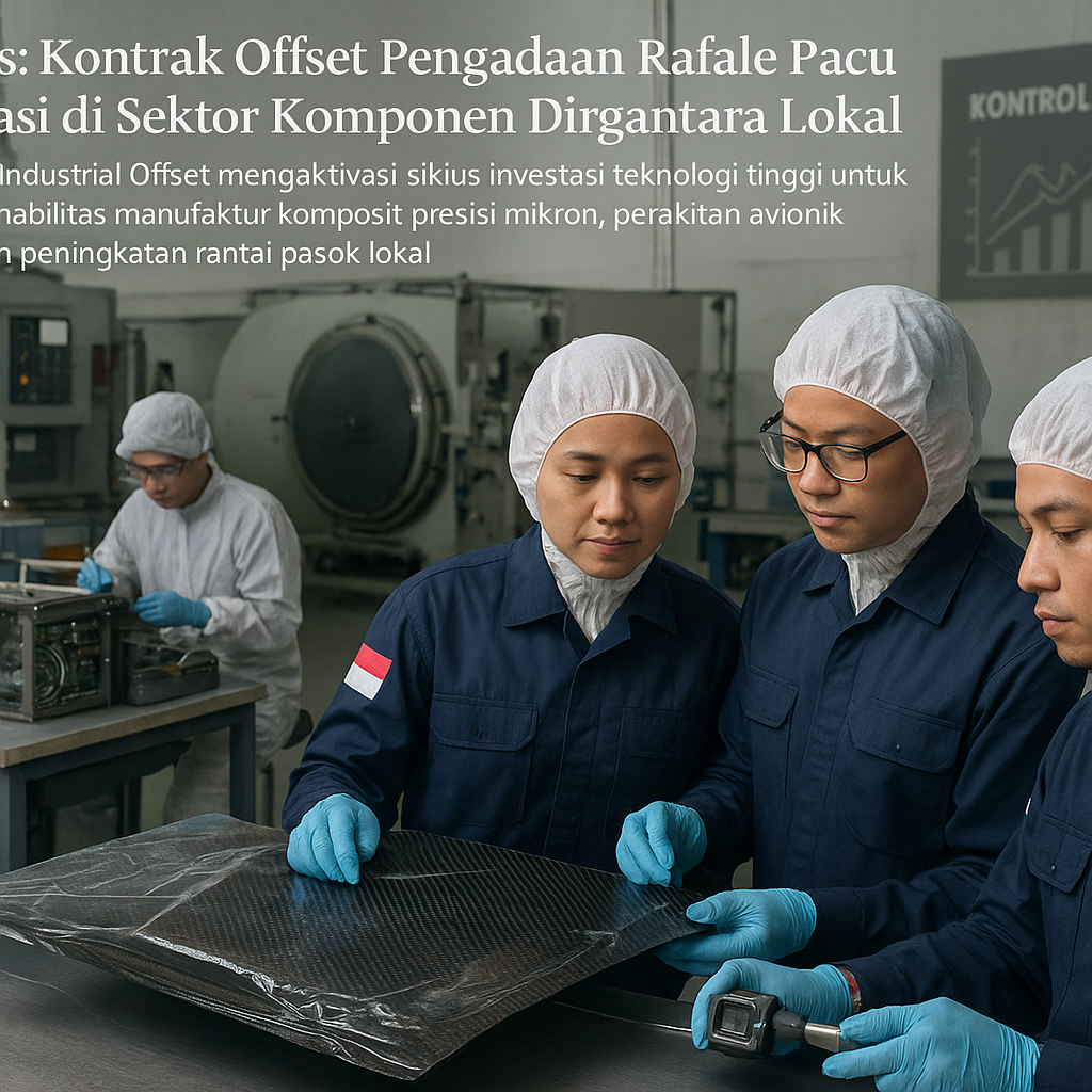 Analisis: Kontrak Offset Pengadaan Rafale Pacu Investasi di Sektor Komponen Dirgantara Lokal