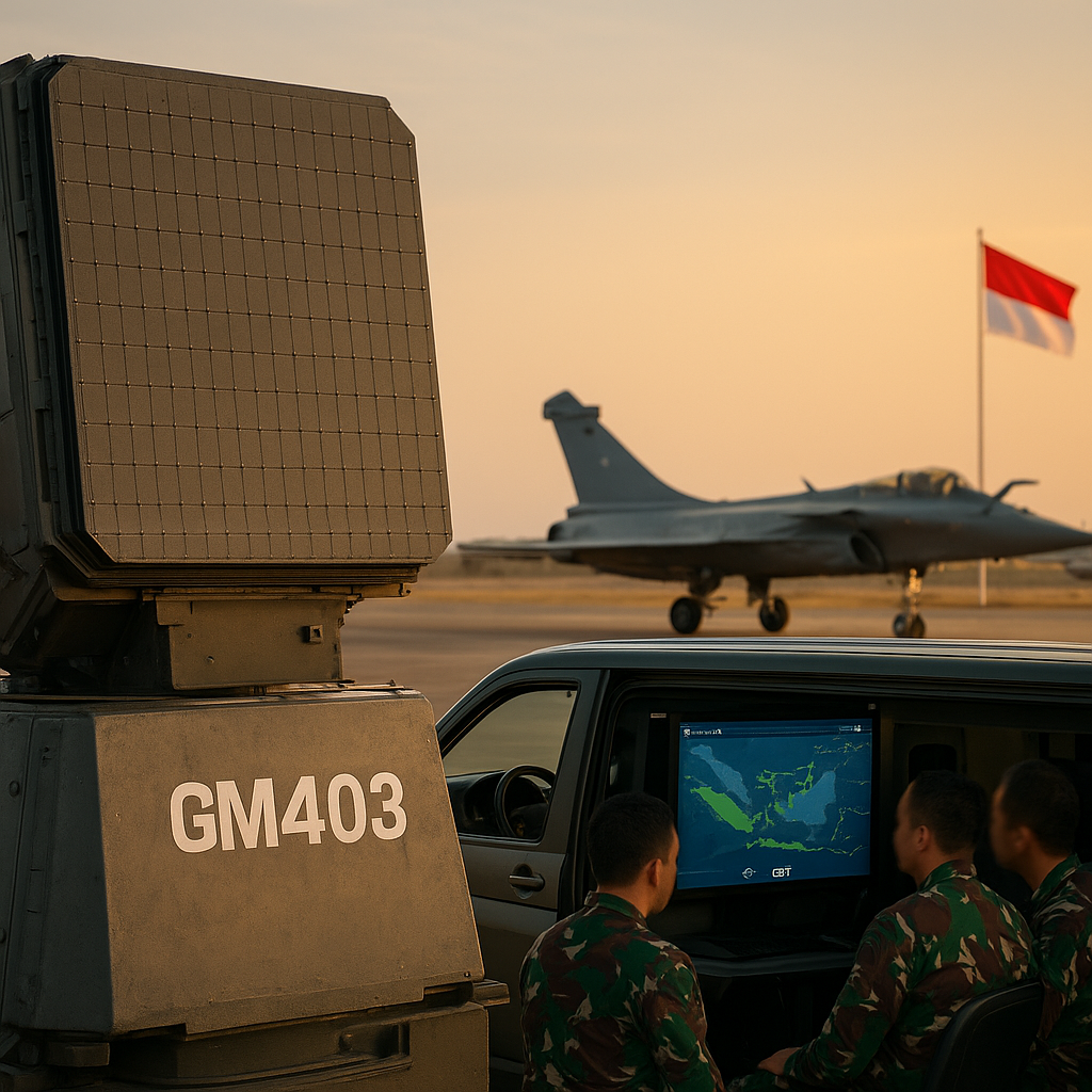 Analisis Teknis: Integrasi Radar GCI GM403 dalam Sistem Pertahanan Udara Terintegrasi Indonesia Pasca Pengoperasian Rafale