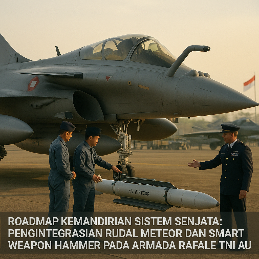 Roadmap Kemandirian Sistem Senjata: Pengintegrasian Rudal Meteor dan Smart Weapon Hammer pada Armada Rafale TNI AU