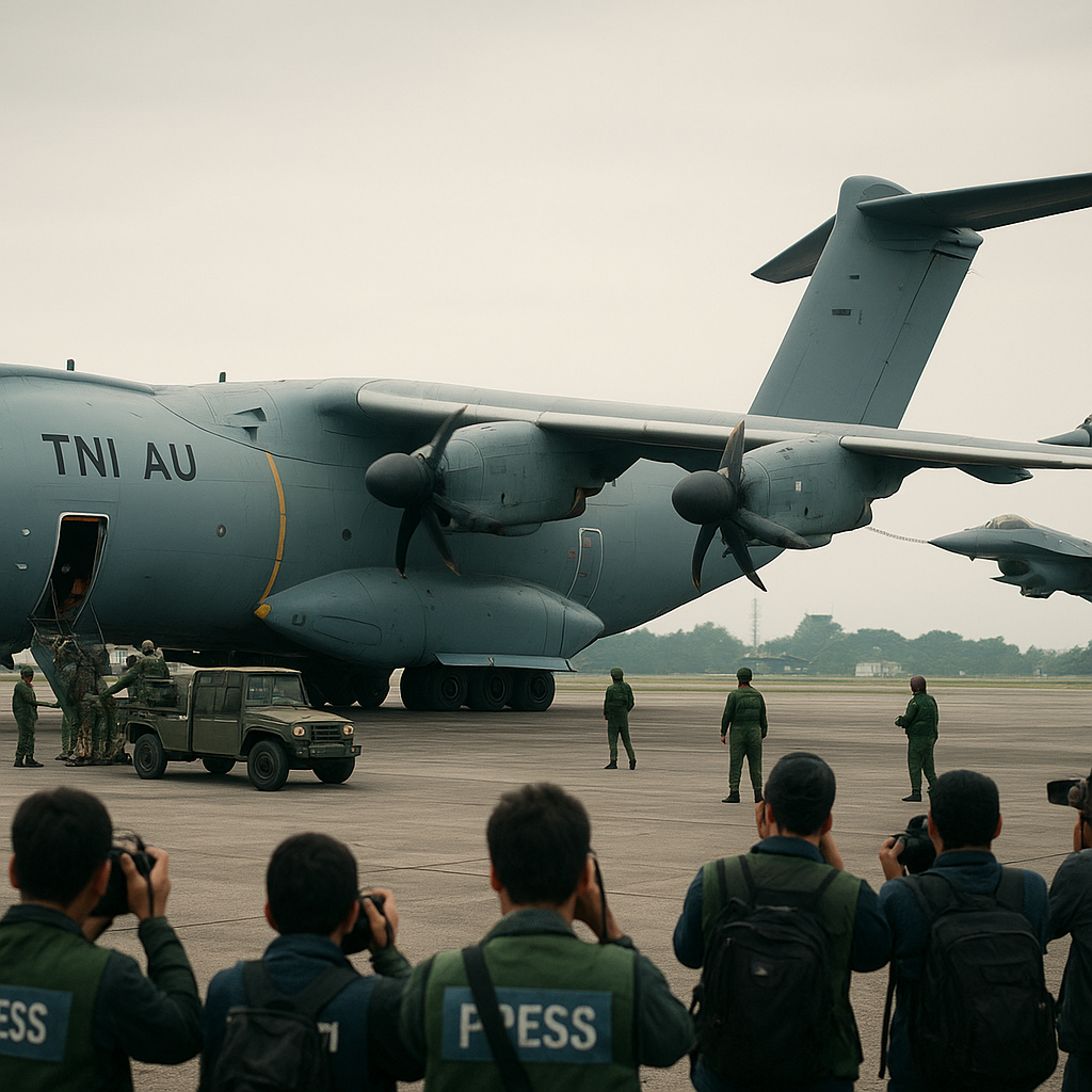 Pesawat A400M Atlas MRTT: Analisis Kapabilitas Strategic Airlift dan Air-to-Air Refueling bagi Postur TNI AU yang Ekspansif