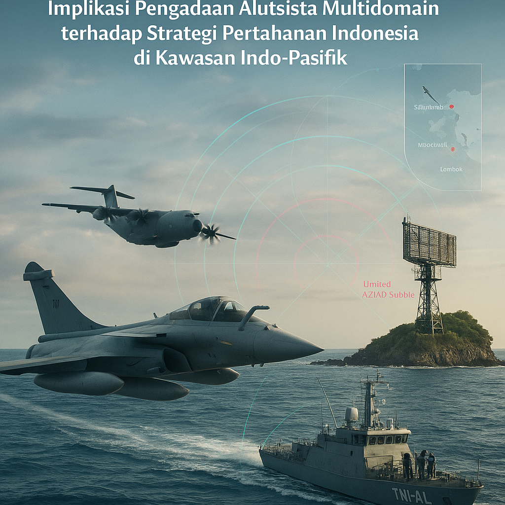 Doktrin Operasional Baru: Implikasi Pengadaan Alutsista Multidomain terhadap Strategi Pertahanan Indonesia di Kawasan Indo-Pasifik