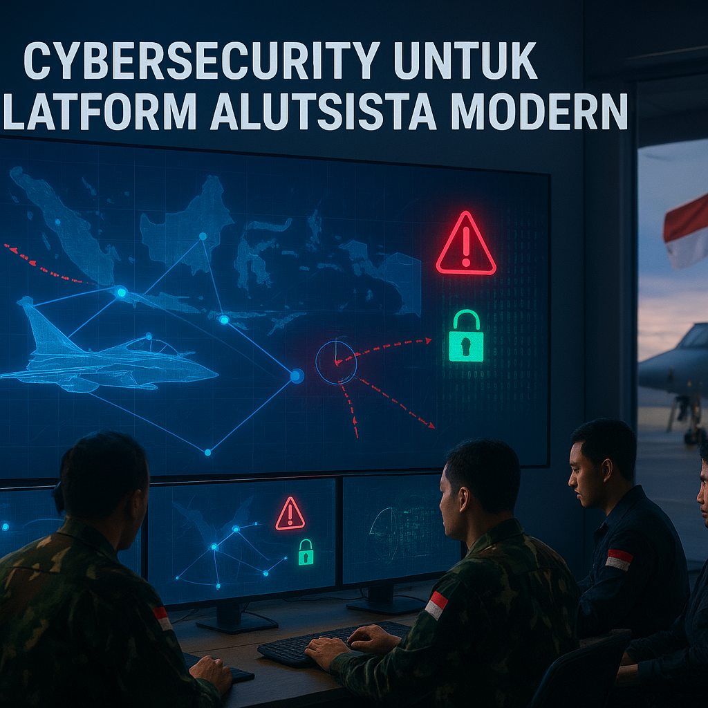 Cybersecurity untuk Platform Alutsista Modern: Ancaman dan Strategi Proteksi Sistem Terintegrasi Rafale dan C4ISR