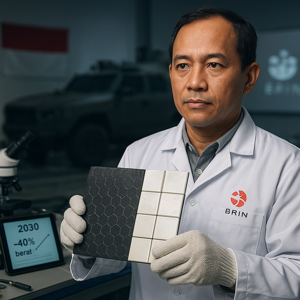 Studi BRIN: Material Graphene dan Keramik Nano Bakal Dominan Produksi Alutsista Dalam Negeri 2030