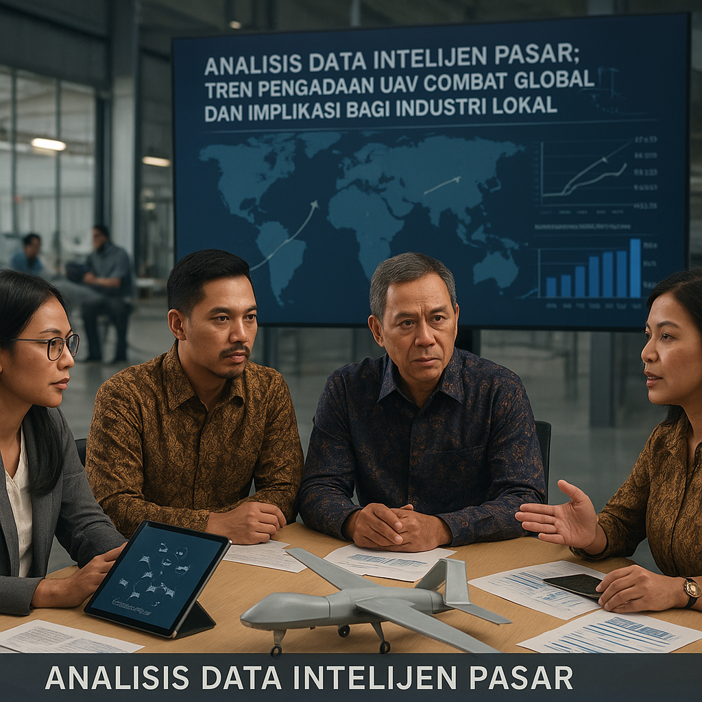 Analisis Data Intelijen Pasar: Tren Pengadaan UAV Combat Global dan Implikasi bagi Industri Lokal