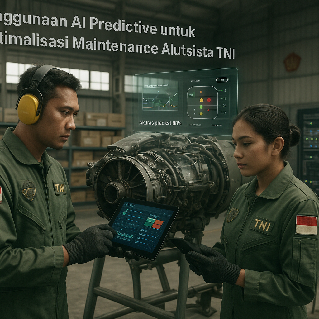 Penggunaan AI Predictive untuk Optimalisasi Maintenance Alutsista TNI