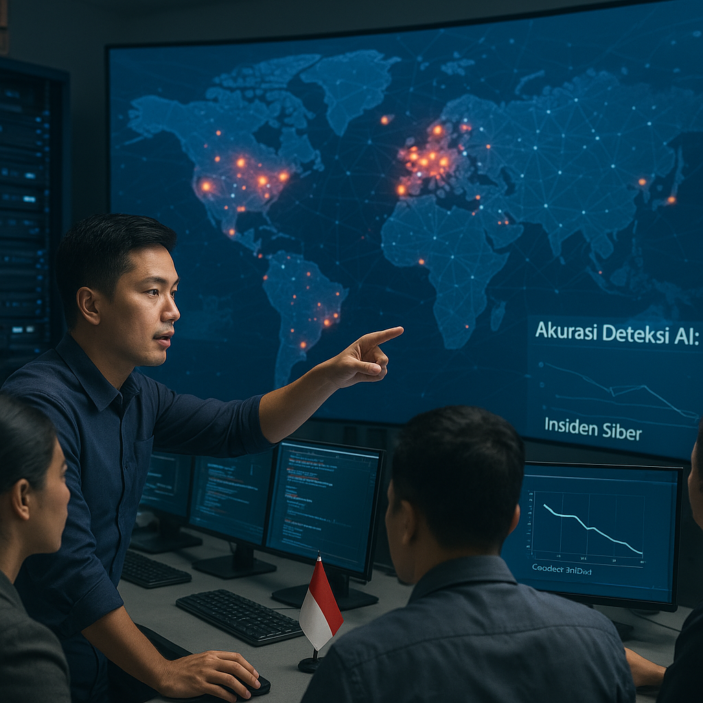 Integrasi Sistem Cyber Defense dengan AI Threat Detection untuk Infrastruktur Pertahanan