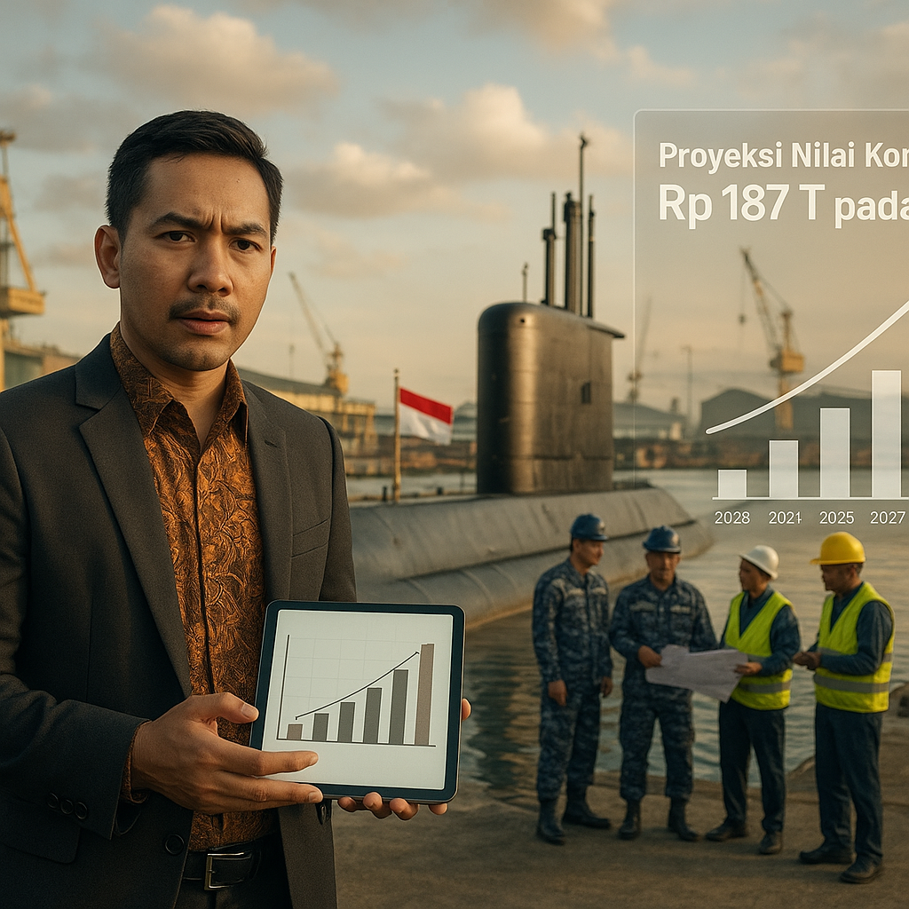 Analisis Pasar: Proyeksi Nilai Kontrak Industri Pertahanan Nasional Capai Rp 187 Triliun pada 2027