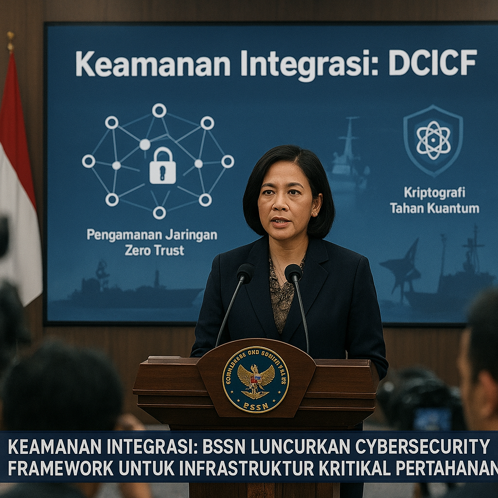 Keamanan Integrasi: BSSN Luncurkan Cybersecurity Framework Khusus untuk Infrastruktur Kritikal Pertahanan