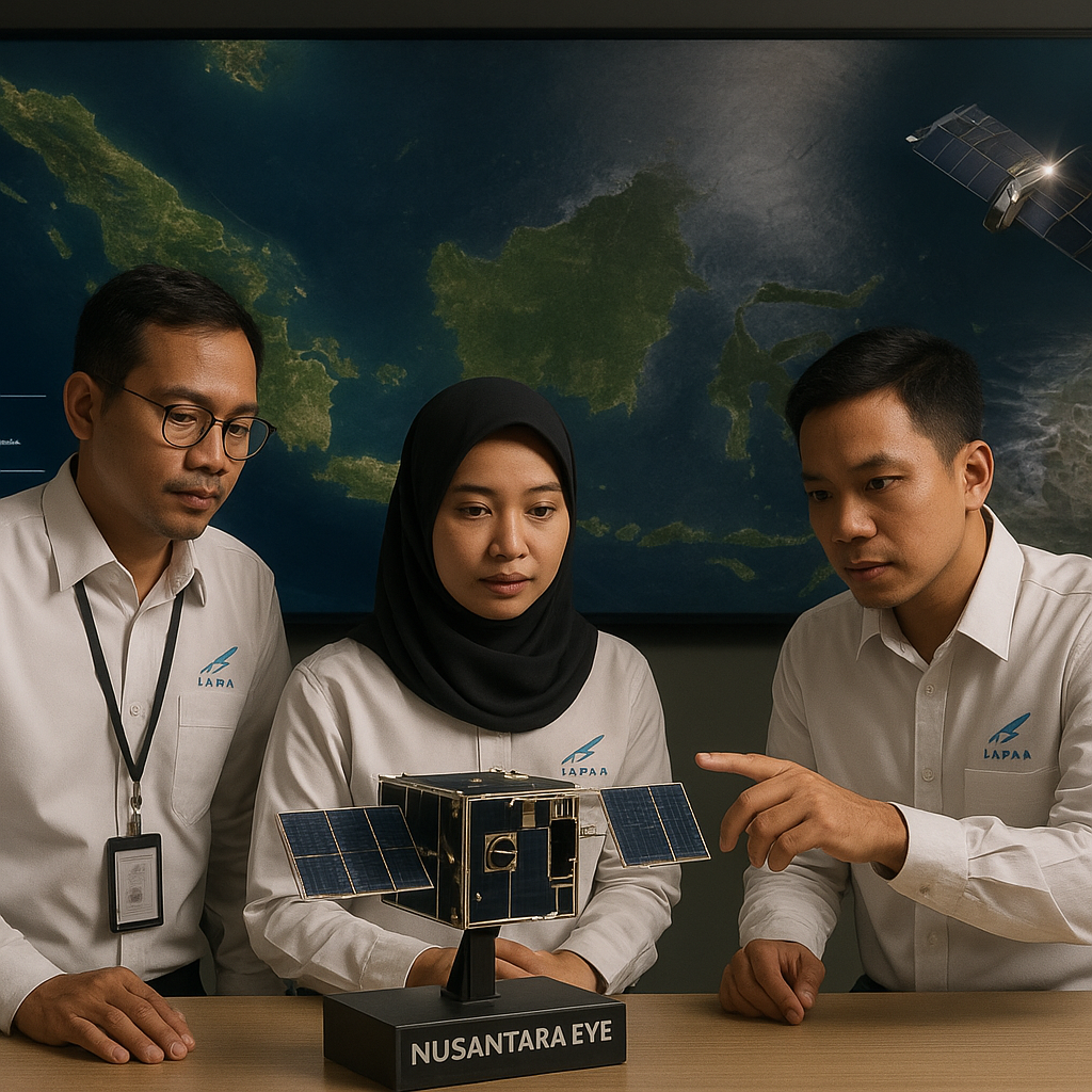 Riset & Inovasi: LAPAN Kembangkan Satelit Mikro 'Nusantara Eye' untuk Pengintaian Maritim dan Bencana