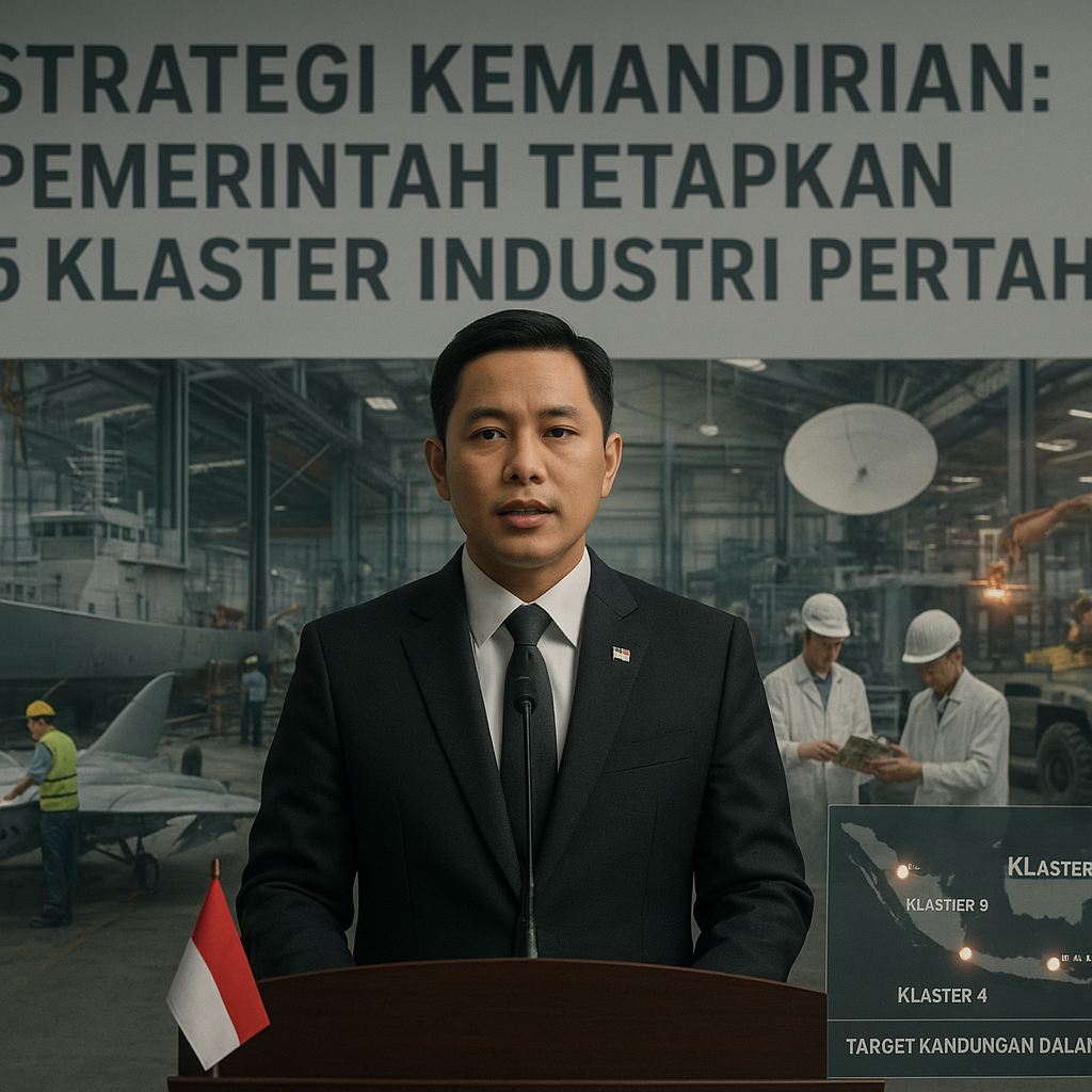Strategi Kemandirian: Pemerintah Tetapkan 5 Klaster Industri Pertahanan untuk Percepatan Mastery Teknologi