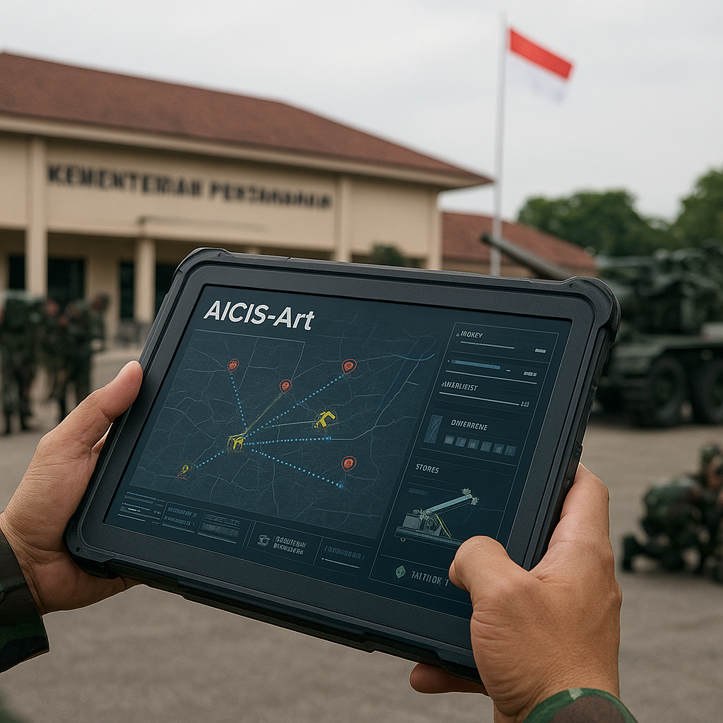 Kementerian Pertahanan Patenkan Sistem Integrasi Komando AI untuk Satuan Artileri