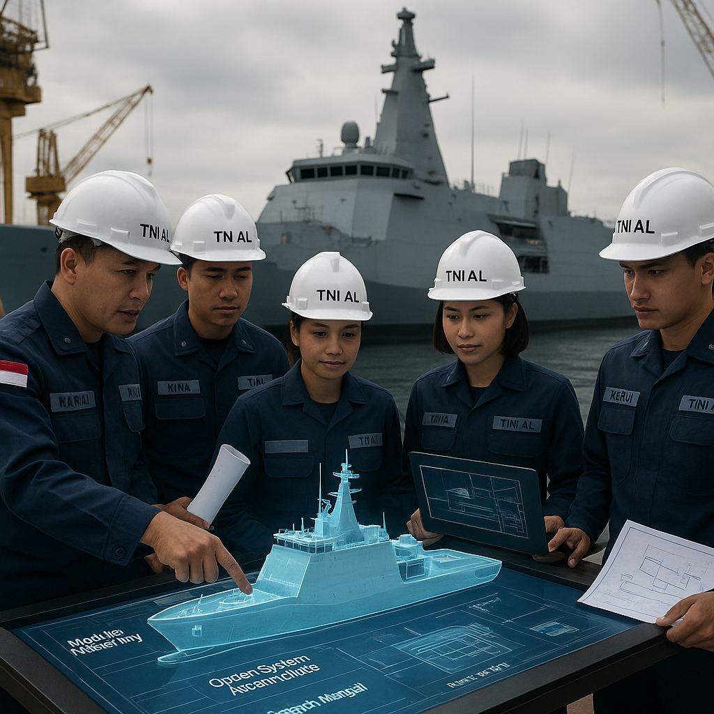 Proyek Kapal Frigate 3rd Generation TNI AL Masuk Tahap Final Design Review, Tekankan Modularity dan Growth Margin