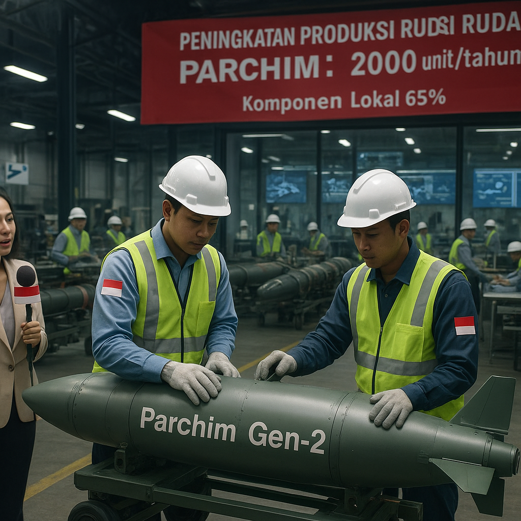 Peningkatan Produksi Rudal Nasional Parchim: Strategi Kemandirian TNI AU dalam Pengadaan Munisi Kendali