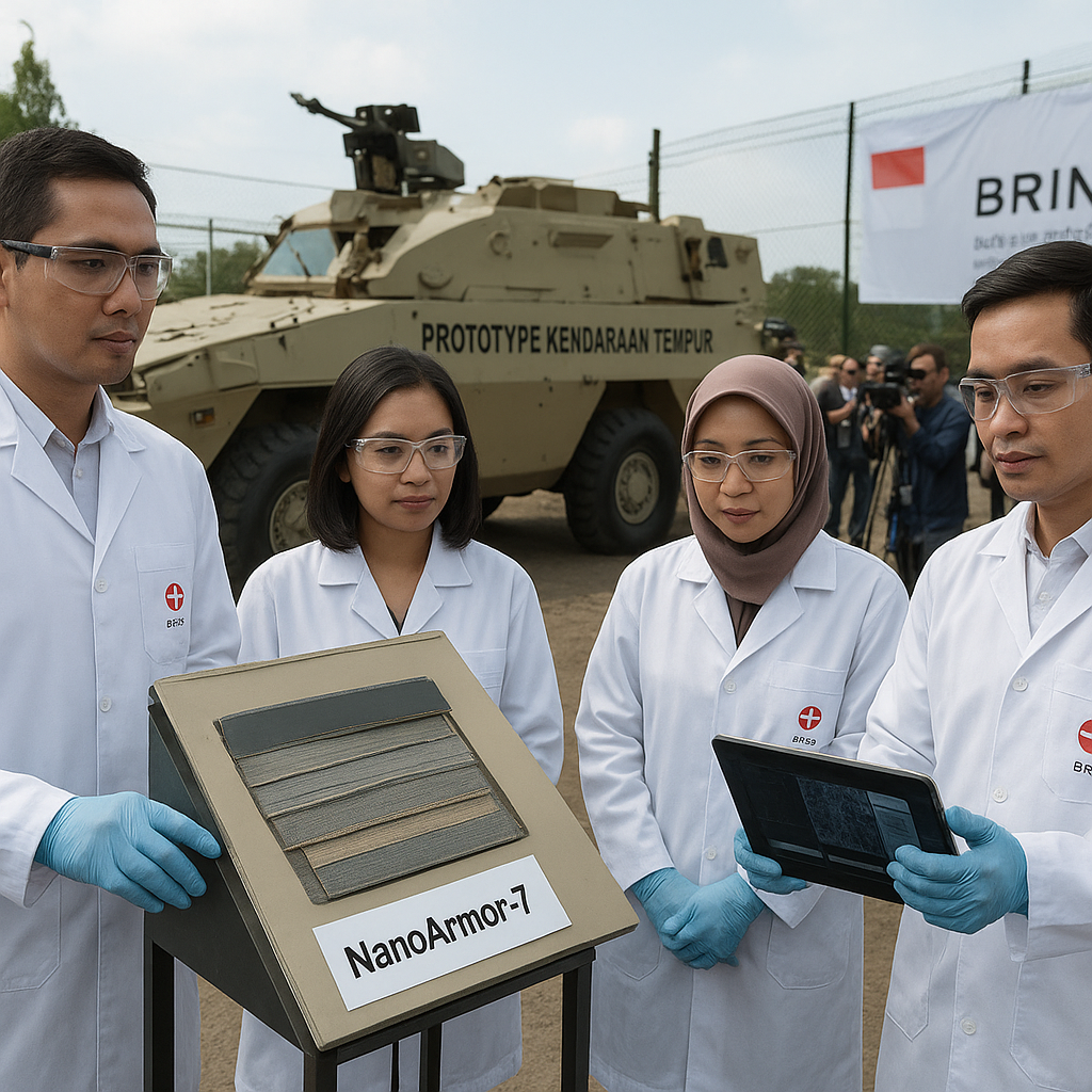 Riset Material Pelindung Nanocomposite untuk Enhanced Armor pada Kendaraan Tempur