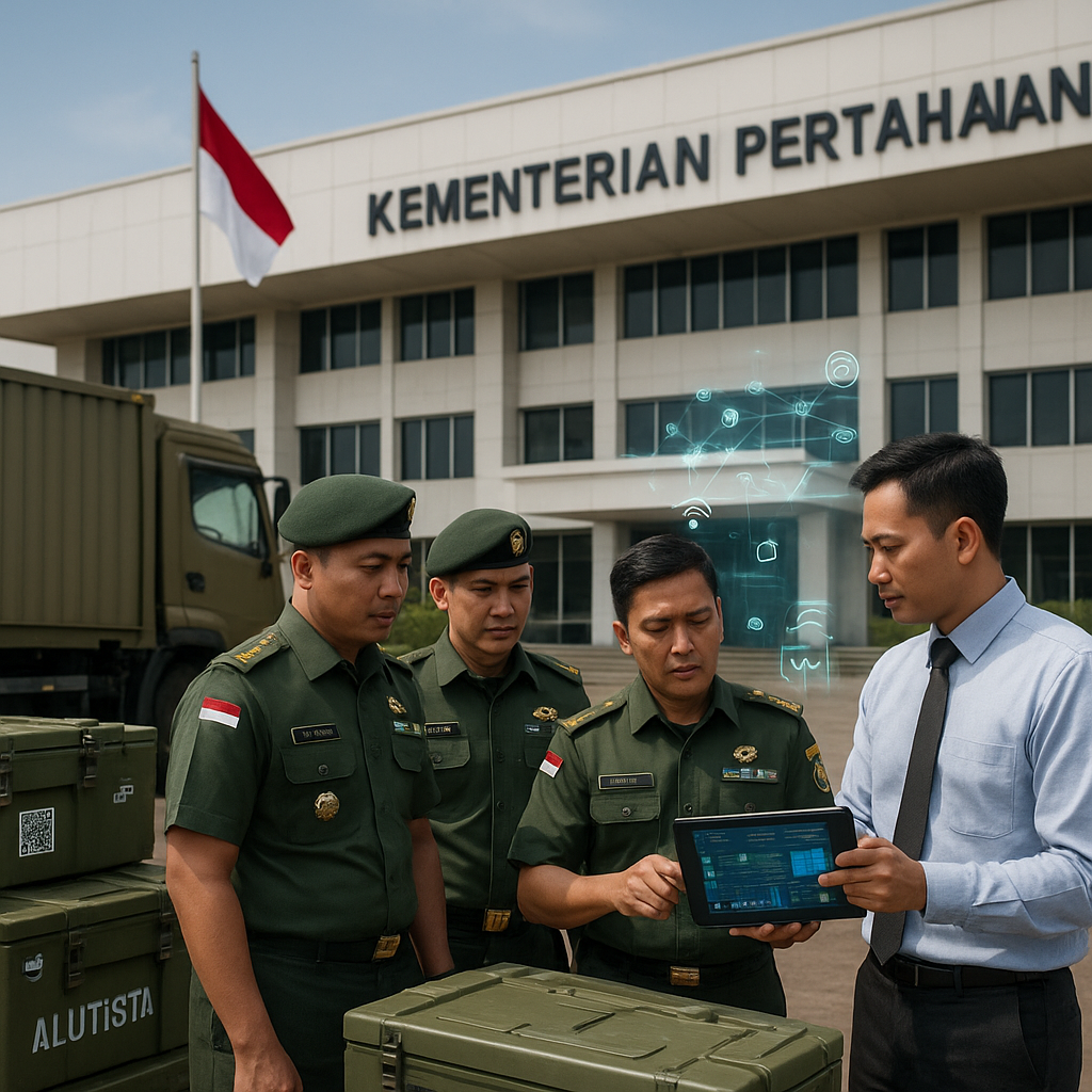 Kemenhan Optimalkan Sistem Logistik Alutsista Berbasis Blockchain dan IoT