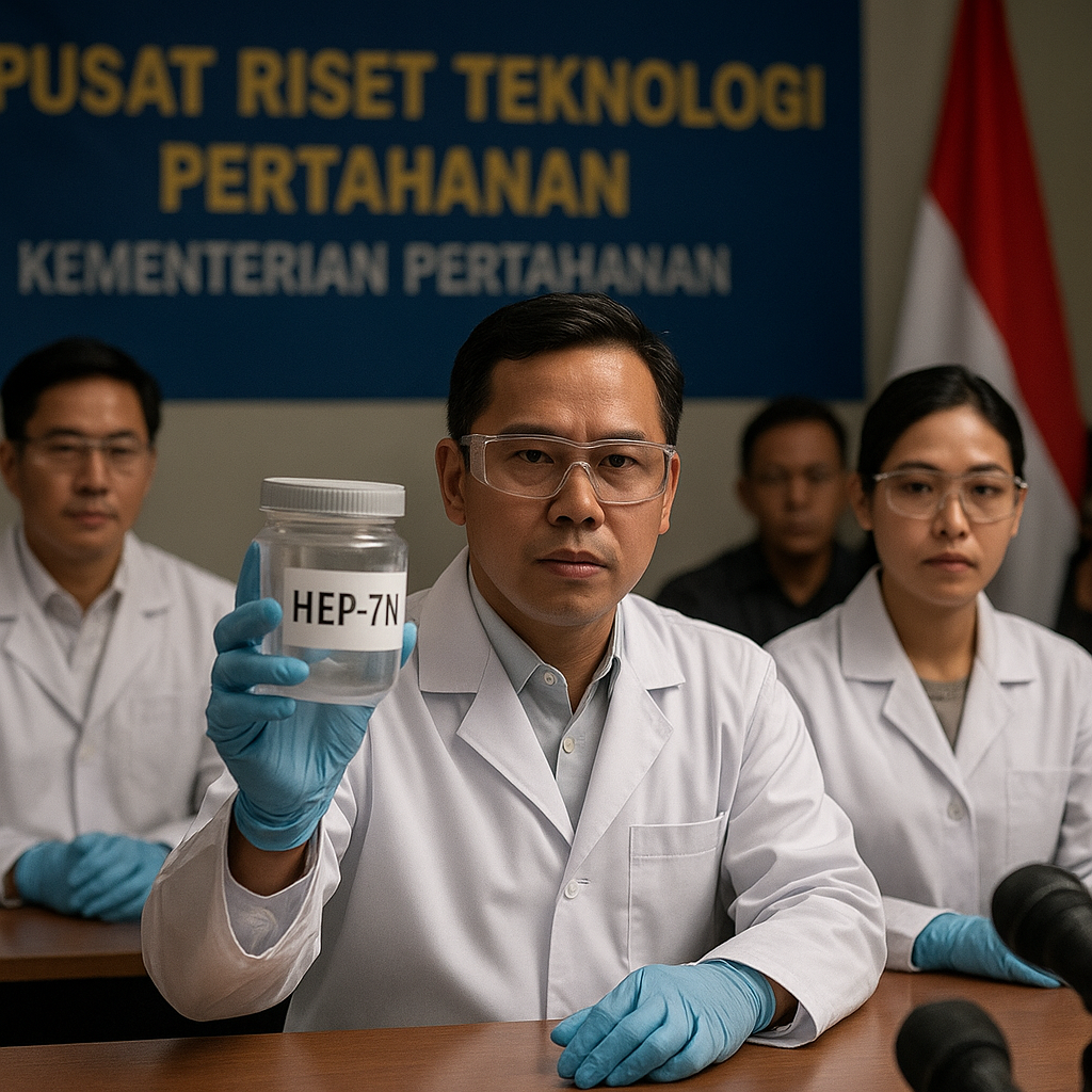Pusat Riset Teknologi Pertahanan Bahan Peledak Energi Tinggi untuk Amunisi Pintar
