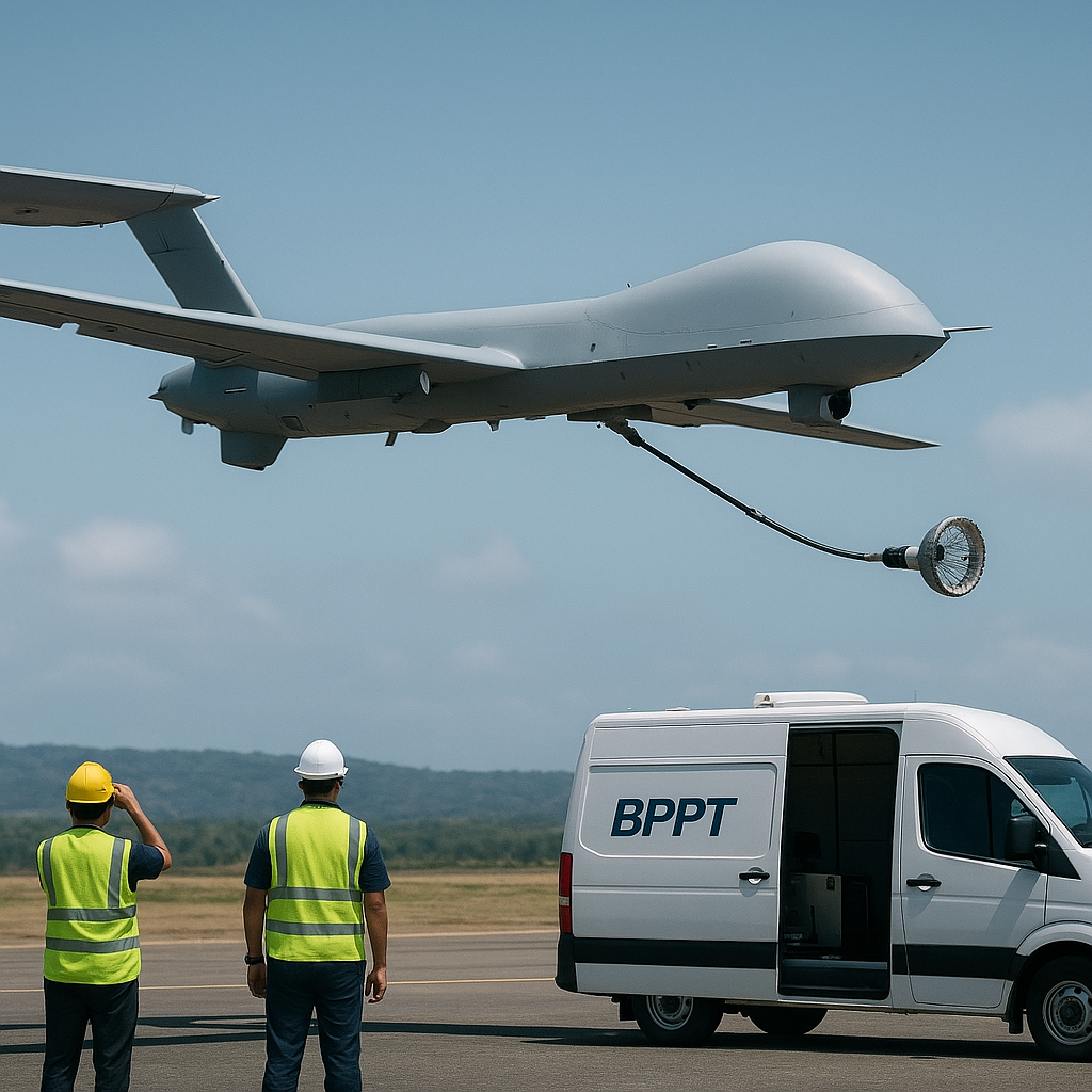 Riset & Inovasi: BPPT Uji Terbang Prototype UAV MALE Harimau dengan Teknologi Autonomous Refueling berbasis AI