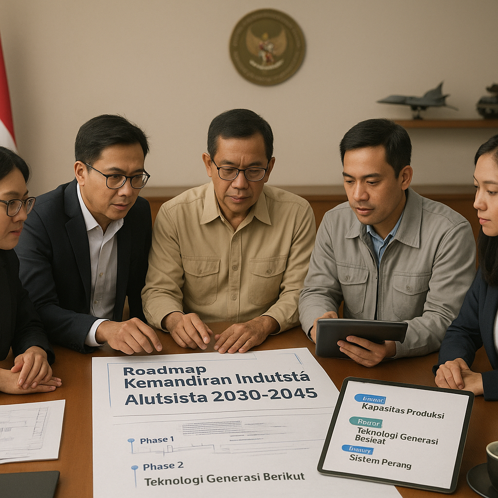 Kementerian Pertahanan Finalisasi Roadmap Kemandirian Industri Alutsista 2030-2045