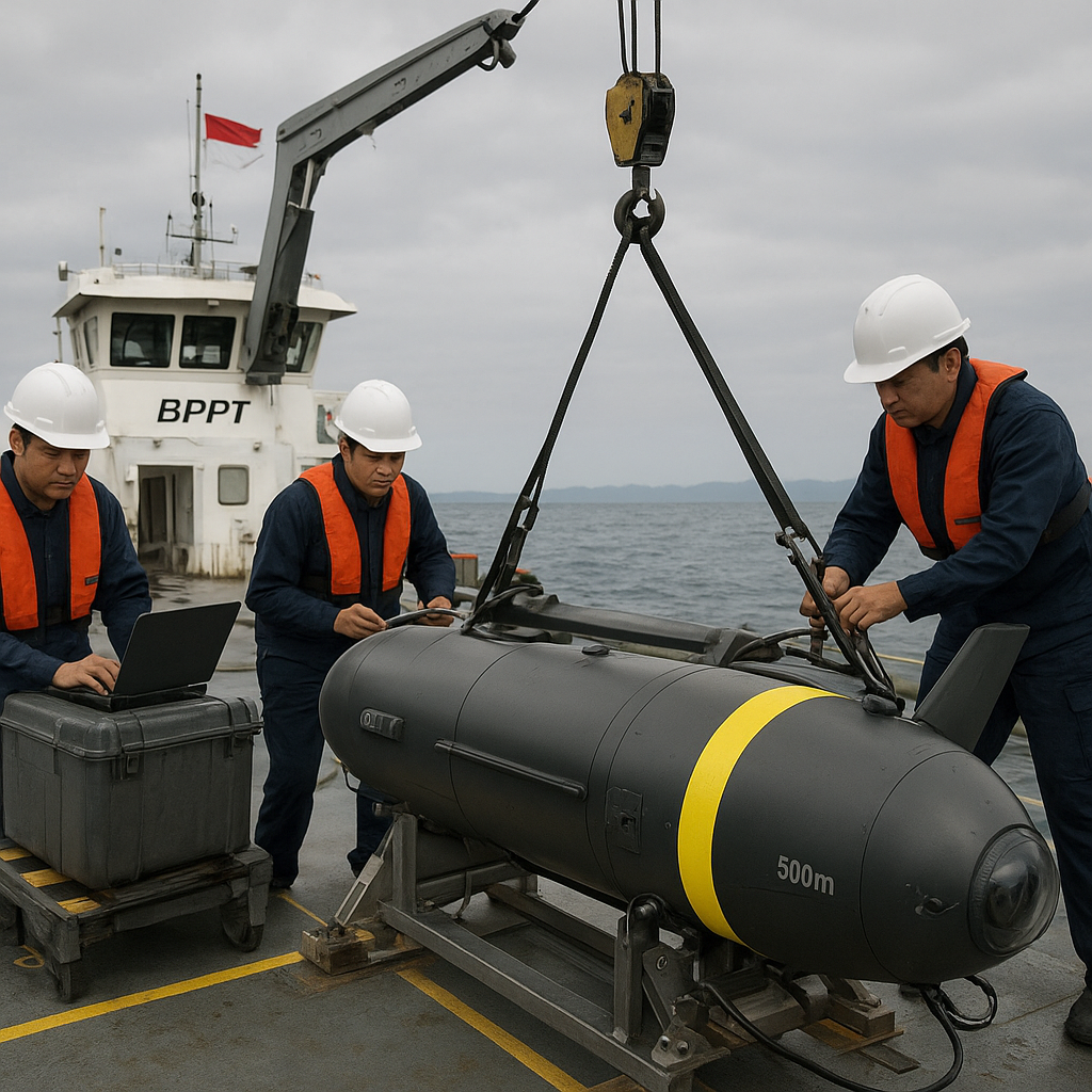 Riset & Inovasi: BPPT Mengembangkan Prototype Autonomous Underwater Vehicle untuk Survei Maritim