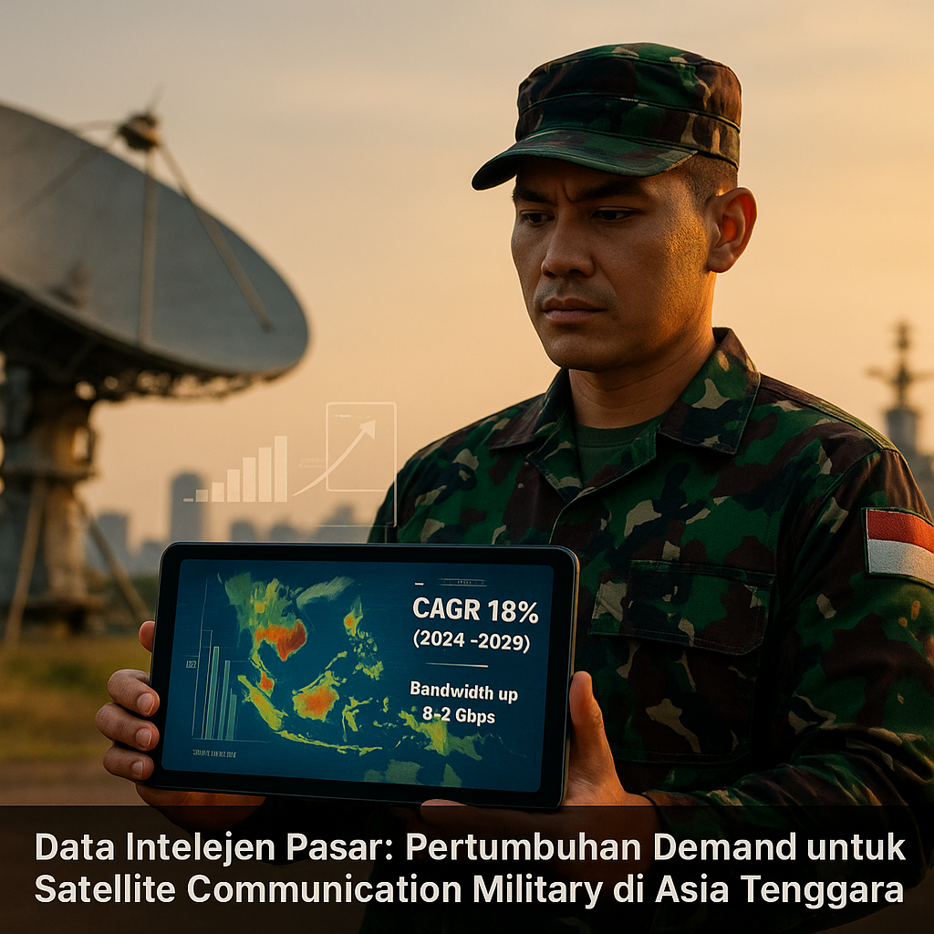 Data Intelejen Pasar: Pertumbuhan Demand untuk Satellite Communication Military di Asia Tenggara