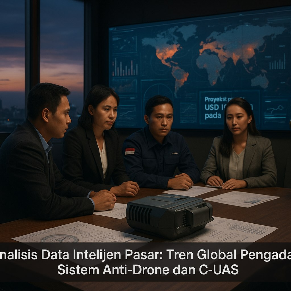 Analisis Data Intelijen Pasar: Tren Global Pengadaan Sistem Anti-Drone dan C-UAS