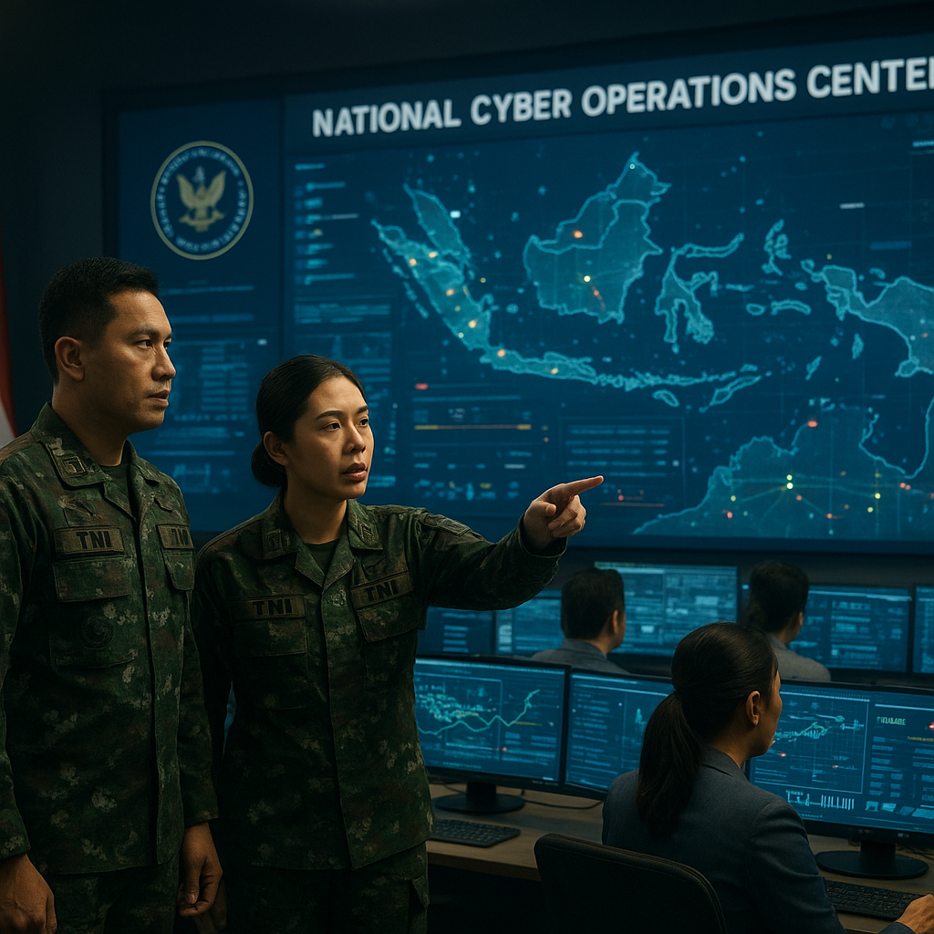 Integrasi Sistem Komando Kendali Cyber TNI dengan National Cyber Operations Center Ditingkatkan